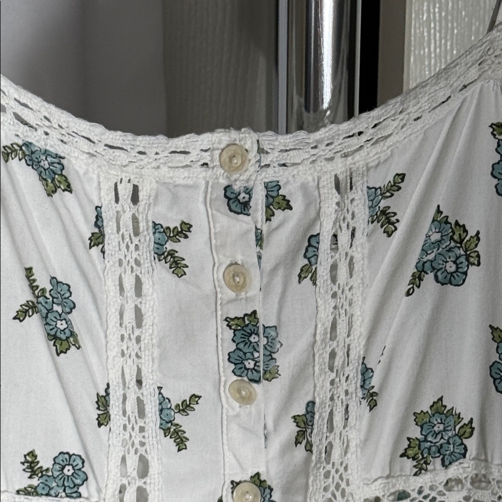 SPELL Fable Block Printed Strappy Midi Dress in Wild Poppy  Size XS - Picture 9 of 17